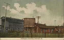 Burlington Junction Denrock, IL Postcard Postcard Postcard