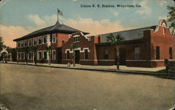 Union Railroad Station Waycross, GA Postcard Postcard Postcard