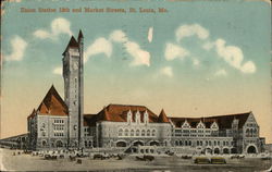 Union Station, Eighteenth and Market Streets St. Louis, MO Postcard Postcard Postcard