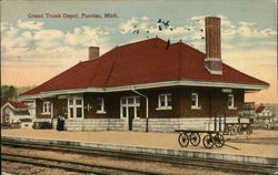 Grand Trunk Depot Postcard