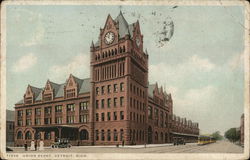 Union Depot Detroit, MI Postcard Postcard Postcard