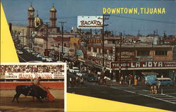 Downtown, Tijuana Postcard