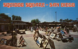 Squibob Square Postcard