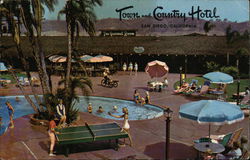 Town and Country Hotel San Diego, CA Postcard Postcard Postcard