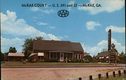 McRae Court Postcard