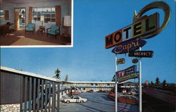 Capri Motel Postcard