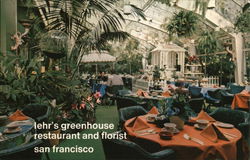 Lehr's Greenhouse Restaurant and Florist San Francisco, CA Postcard Postcard Postcard