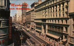 Market Street San Francisco, CA Postcard Postcard Postcard