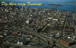 Dig those crazy Freeways San Francisco, CA Postcard Postcard Postcard