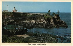 Cape Arago Light House Coos Bay, OR Postcard Postcard Postcard