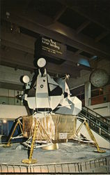 Apollo Lunar Module, Museum of Science Postcard