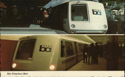 San Francisco BART Postcard