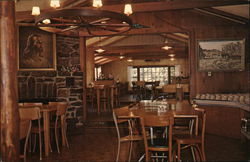 Dining Hall at Twin Pines Camp Postcard