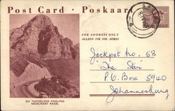 Du Toitskloof Pass Postcard