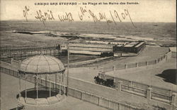 Casino San Stefano - Le Plage et le Bains de Dames Egypt Africa Postcard Postcard Postcard