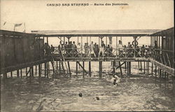 Casino San Stefano - Men's Bath Postcard