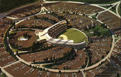 View of Dodgers Stadium Postcard