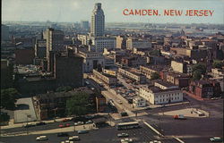 View of Downtown Postcard