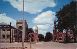 A Church at Each Corner Postcard