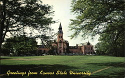 Administration Building, Kansas State University Manhattan, KS Postcard Postcard Postcard