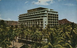 The Reef Tower Hotel, Waikiki Postcard