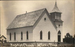 Baptist Church McLean, TX Postcard Postcard Postcard