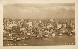 Seattle Skyline Postcard