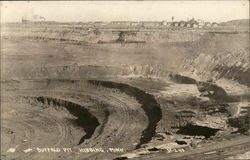 "Buffalo Pit" Hibbing, MN Postcard Postcard Postcard