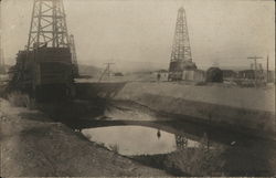 Oil Field Oil Wells Postcard Postcard Postcard