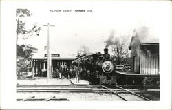 Big Four Depot Postcard