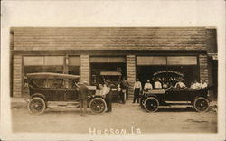 Lafrenz & Scutterlein Garage Postcard