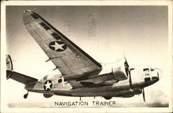 Navigation Trainer Aircraft Postcard Postcard Postcard