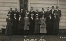 Concordia Choir Performers & Groups Postcard Postcard Postcard