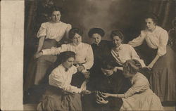 Portrait of Several Women Postcard