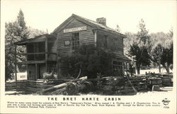 The Bret Harte Cabin Yosemite National Park, CA Postcard Postcard Postcard