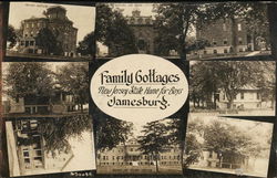 New Jersey State Home for Boys - Family Cottages Jamesburg, NJ Postcard Postcard Postcard