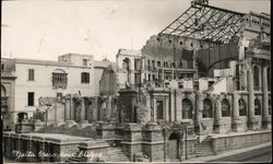 Royal Opera House After a Blitz Postcard