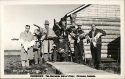 Moosonee, The Northern End of Steel, Ontario, Canada Postcard