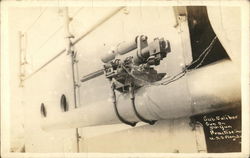 Sub Caliber Gun, USS Florida Navy Postcard Postcard Postcard