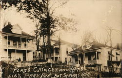 Ford's Cottages and Apts Postcard