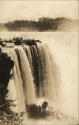 Niagara Falls Overlook New York Postcard Postcard Postcard