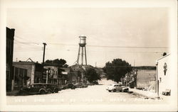 Main Street Looking North Philip, SD Postcard Postcard Postcard