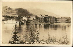 Looking From First Island Atlin Lake, BC Canada British Columbia Postcard Postcard Postcard