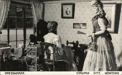 Dressmakers Shop Virginia City, MT Postcard Postcard Postcard