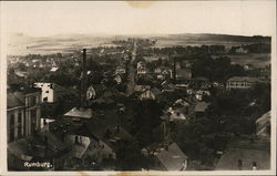 View of Town Postcard