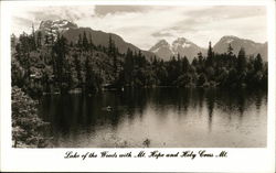 Lake of the Woods With Mt. Hope and Holy Cross Mountain Postcard