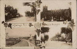 Greetings From West Bridgford Postcard