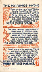 The Marines' Hymn Postcard