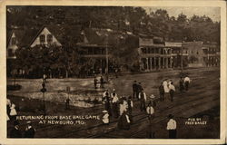 Returning from Base Ball game Newburg, MO Postcard Postcard Postcard