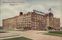 Montgomery Ward & Co.'s Store Kansas City, MO Postcard Postcard Postcard